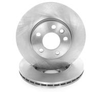 Coppia Dischi Freno Anteriori per Ford Galaxy 1995-2006 VW Sharan Alhambra