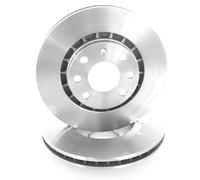 Coppia Dischi Freno Anteriori per Astra F,Kadett E,Vectra A,B,Daewoo Lanos