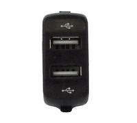 1x Doppia Porta USB Caricabatterie Presa di Corrente 12V 24V per Mercedes Actros