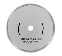 1x EBERTH Disco Taglio Diamantato Tagliapiastrelle 200mm