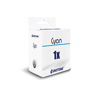 1x Eurotone Cartuccia d’inchiostro per HP DesignJet 500 510 800 815 820 24 PS E MFP Plus 42 42 Inch 24 Inch Inch Plus 24 Inch sostituisce 82 NO82 Ciano