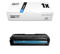 1x Eurotone Toner per Ricoh SP C 250 sf SFw e dn sostituisce 407544 Ciano Blu