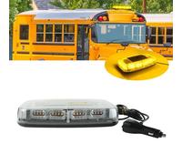 1x Eurowagens Light Bar LED 48W Amber Magnetico Beacon Faro Avviso Strobe