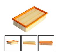 1x Filtro Piatto per Karcher NT 35/1 Lamellare Pieghettato Lavabile # 6.094-367.