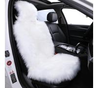 1X Finta Pelliccia Auto Sedile Cover Morbido Caldo Peluche Completo Anteriore