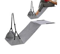 1x Foot Rest Airplane - Airplane Foot Hammock | 100x45cm Footrest For Plane Travel | Portable Desk Hammock | Travel-Friendly Extensible Strap Cushion Support Accessories For Leg Bed Kids Baby Sleep