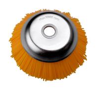1x Grass Strimmer Head Trimmer Brush Solid Nylon Wire Wheel Garden Lawn Mower