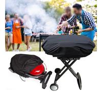 1x Griglia Barbeque Cover Stufa 90 55 27cm, For-Weber Q2000/Q200 Serie