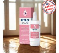 1x Hylo Collirio Doppio con Acido Ialuronico ed Ectoina per Occhi Secchi e Ro...