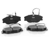 1x Kit Pastiglie Freno Anteriore per Fiat Ulysse 94-02 (Sensor)