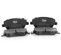 1x Kit Pastiglie Freno Anteriore per Nissan Micra 2003-