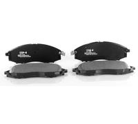 1x Kit Pastiglie Freno Anteriore per Nissan Navara 2001-2008