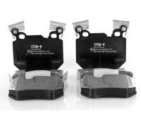 1x Kit Pastiglie Freno Posteriore per BMW 3 E91 Combi 2005-