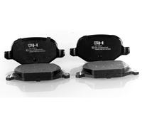 1x Kit Pastiglie Freno Posteriore per Fiat 500 07-, Idea, Panda 04-, Punto 03-