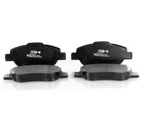 1x Kit Pastiglie Freno Posteriore per Fiat Panda (169) 09.2003-