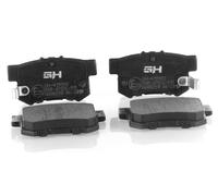 1x Kit Pastiglie Freno Posteriore per Honda Accord 90-98 (Sensor)