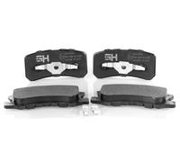 1x Kit Pastiglie Freno Posteriore per Mitsubishi Pajero, Outlander, Peugeot 4007