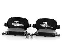 1x Kit Pastiglie Freno Posteriore per Opel Corsa C 2000-, Opel Tigra 2004-