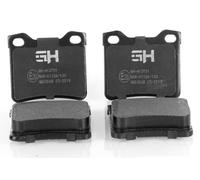 1x Kit Pastiglie Freno Posteriore per Peugeot 406 1995-2004