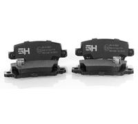 1x Kit Pastiglie Freno Posteriore per Toyota Corolla 02-