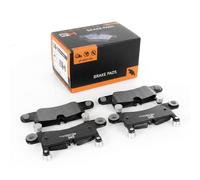 1x Kit Pastiglie Freno Posteriore per VW Touareg 2010-