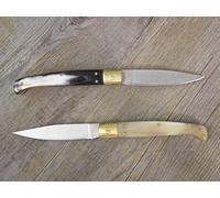 1x Knife Coltello 17 CM SARDO Sardegna Pattada Manico in Corno di Bue