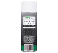 1x KOKA Struktur-Lack Grezzo Kunststoff-Struktur Kräusel-spray Verniciabile Nero