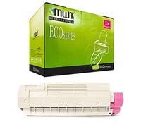 1x Kraft Office Supplies cartuccia del toner compatibile per Oki MC 560 DN Plus N sostituisce 43865722 rosso Magenta