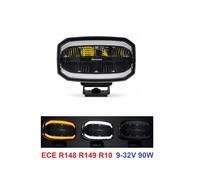1X LED Faro Dynamic DRL 25.4cm 12V Per Renault Master Nissan Interstar e-Mark