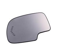 1x Left Rearview Mirror Glass Heated Signal Light Fit For GMC Chevy Cadillac