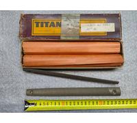 1x Lima Ricambio per Portalima 10" Mezzatonda Taglio Obliquo Bastardo - TITAN