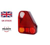 1x Luce Combinazione Triangolo Posteriore LED Sinistro PER Caravan Camper...