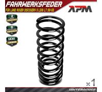 1x Molle Molla Posteriore Sinistra per Land Rover Discovery II L318 Lt 98-02