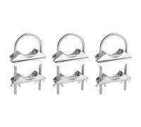 1X(Morsetto per Albero a Doppia Antenna Morsetto a V con Bulloni a U Kit St5051