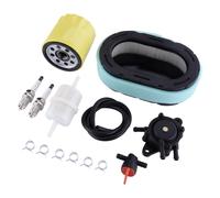 1x Mower Engine Air Oil Filter Hose Spark Plug Tune Up Kit Fit for Kohler Acc