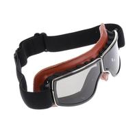 1x Occhiali Vintage Moto Antigraffio Anti-Scratch Eurowagens