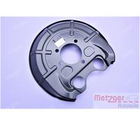 1x Originale metzger Piastra di Ancoraggio Lamiera Paraspruzzi Post Dx 546220