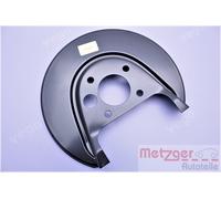 1x Originale metzger Piastra di Ancoraggio Lamiera Paraspruzzi Posteriore SX