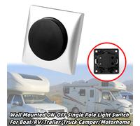 1x Per Barca Camper Rimorchio Interruttore luminoso Unipolare Montato A Parete