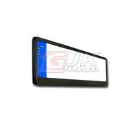 1x PORTATARGA AUTO UNIVERSALE NERO OPACO