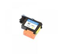 1x Printhead C4950A C4951A C4952A C4953A C4954A C4955A Compatibile con 81 Testa di stampa per DesignJet 5000 5500P Modelli(Yellow)