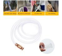 1x Rame Sifone Riempimento Tubo Manuale Pompaggio Olio + Raccordi Conne PVC