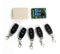 1x Ricevitore Interruttore Telecomando Apriporta Garage Cancello Wireless con 43