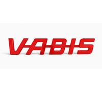 1x Rosso 33cm Plastica Iscrizione Vabis per Scania R 2004-2016 / S/R 2017+