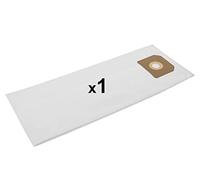 1x Sacchetto per aspirapolvere in tessuto con cerniera, riutilizzabile per MIRKA 1230/1242 - sostituzione dell'originale 8999100211