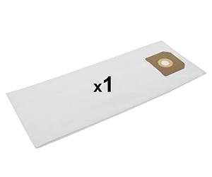 1x Sacchetto per aspirapolvere in tessuto con cerniera, riutilizzabile per MIRKA 1230/1242 - sostituzione dell'originale 8999100211