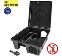 1x Scatola per esche Trappola per topi Bait Station Rat Interno Esterno Petigi