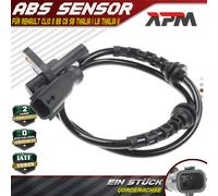 1x Sensore ABS Anteriore per Renault Clio II BB CB Sb Thalia I LB Lu 2008-