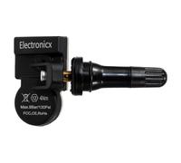 1x Sensore di pressione pneumatici TPMS valvola in metallo nero per Nissan Patro