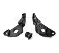 1x Set Faro Supporto Kit di Riparazione Anteriore Destro per BMW 5er E60 E61